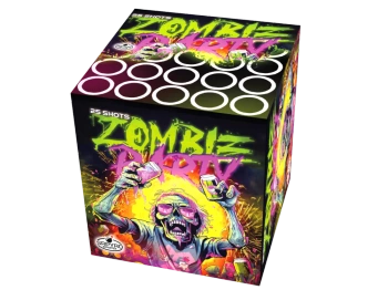 Zombie Party 25s 1.5" CLE4056 F3 2/1