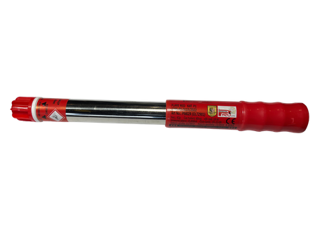 PM02R 150 x Ausziehbare Teleskop-Marinefackel, roter Ultras-Kometenkarton