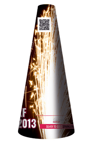 Fontanna Silver To Gold Sparkles 90sek. 7m XF2013 F2 15/1