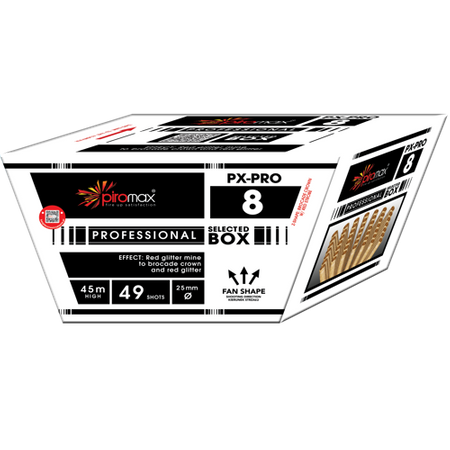 PX-PRO 8 Fächerform 49s F3 2/1