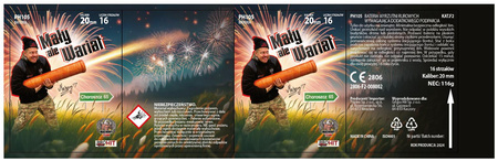 PH105 Small but Crazy 16s 20mm Launcher Elite Machonego PiroHIt 24/1 F2