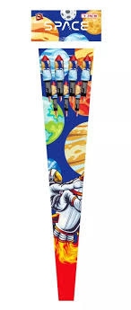 CLE8021-2592 SPACE ZESTAW 7 RAKIET 12/7 F2