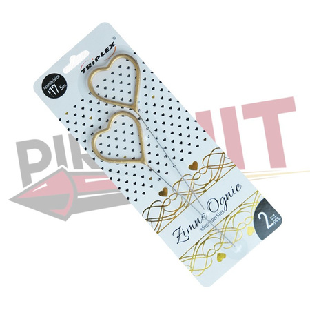 Zimne Ognie Serca TXF318 - złote