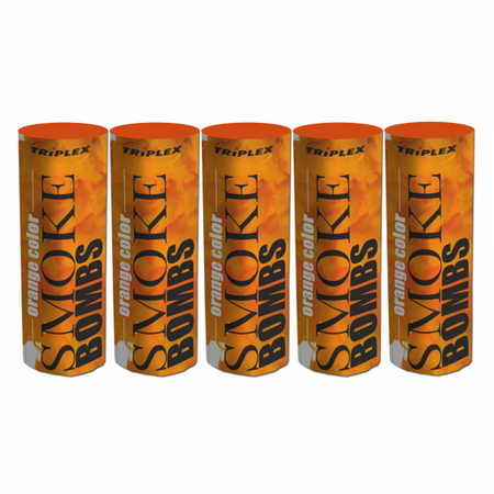 Orangefarbene Rauchfontäne TXF652-7 60 Sek. T1 7/5