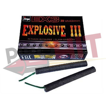 PETARDY HUKOWE EXPLOSIVE III EX3 - 20 SZTUK