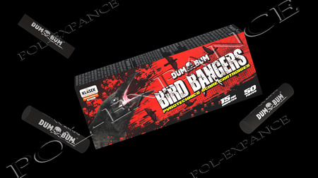 Dum Bum Bird Bangers Rakierki pistolet 50szt DBB1E