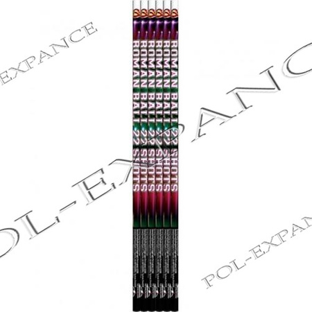 CLE6020-22 ROMAN CANDLE 22s 45cm 36/12 F2