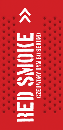 Smoke Candle Red Smoke CS1807C T1 30/5