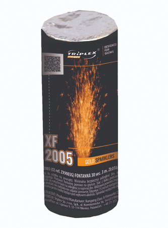 Fontanna Gold Sparkles 30sek. 3m XF2005 F2 50/2