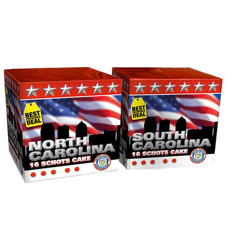 1483 Nort oder South Carolina 16s 20mm - 1 Stk