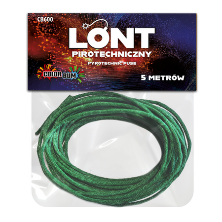 Lont pirotechniczny 5m 2mm CB600 P1 100/1
