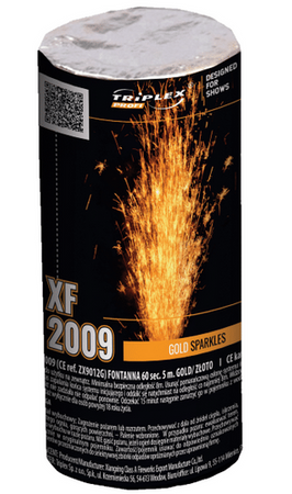 Fontanna Gold Sparkles 60sek. 5m. XF2009 F2 30/1