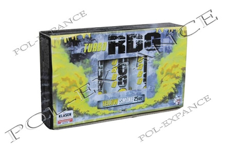 Smoke Grenade RDG2ZL Turbo Yellow 25sec. Double-sided
