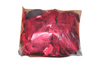Confetti - red metallic papers 10/1