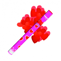 Confetti 60cm Hearts 30/1 0048