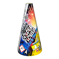 Silver Red Flame Golden Flower JF92  F2  40/1