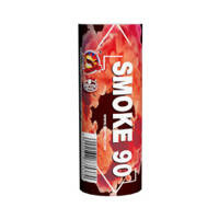 CLE7037R Świeca dymna Somke 90 duża czerwona 1szt