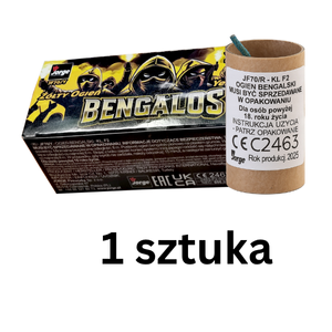 JF70 Ognie Wrocławskie Bengalos Żółte ognie bangalskie - cena za 1 sztuke