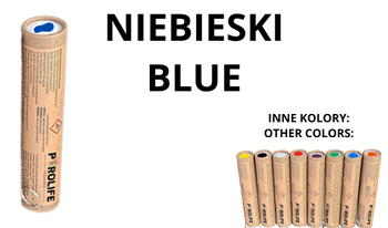 Świeca dymna Pyrolife blue RDG2-B T1 50/1