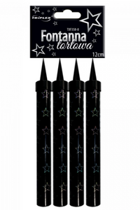Fontanna Tortowa 12cm black ICE12-BLACK  F2  4/15/4